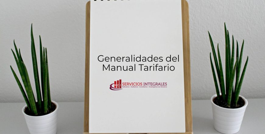 generalidades del manual tarifario